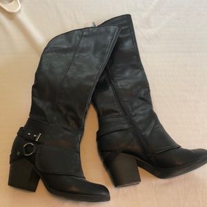 Black American “Leather” boots